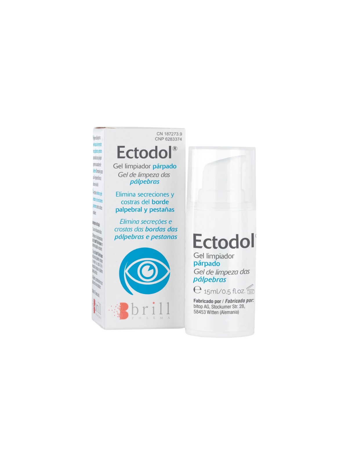 Ectodol gel limpiador 15ml