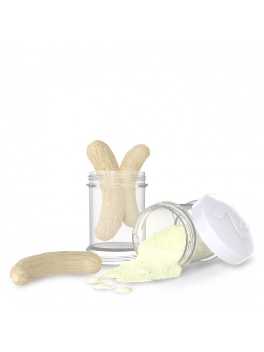 Twistshake dosificador blanco 2x 100 ml