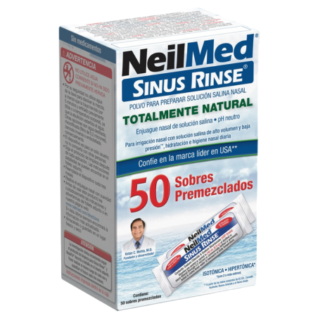 Neilmed sinus rinse 50 sobres