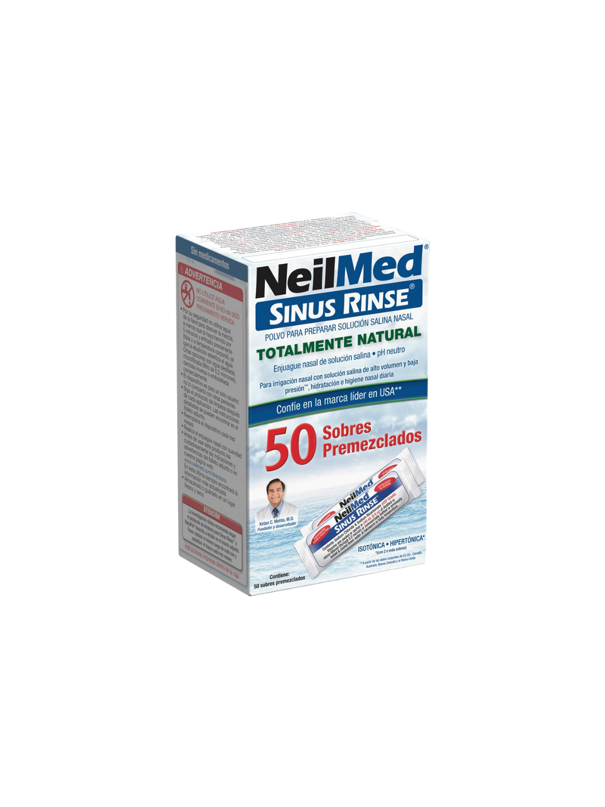 Neilmed sinus rinse 50 sobres