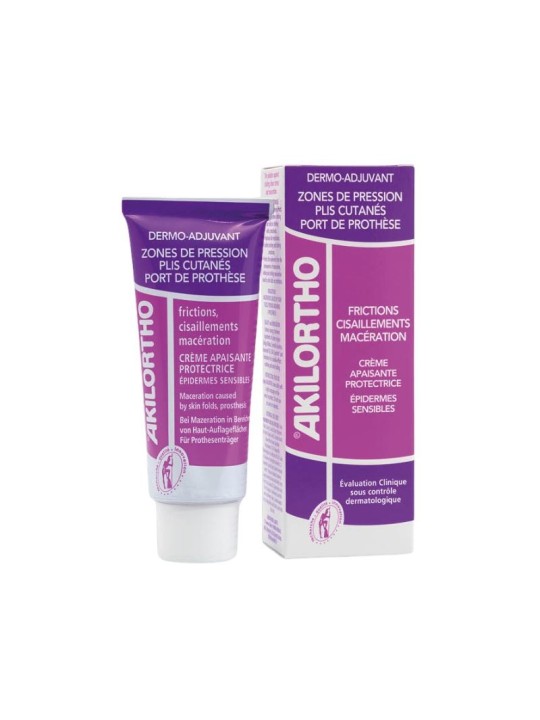 Akilortho crema relajante para pliegues cutáneos 1 envase 75 ml