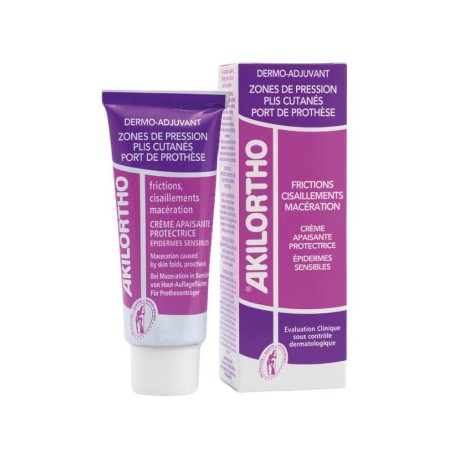 Akilortho crema relajante para pliegues cutáneos 1 envase 75 ml