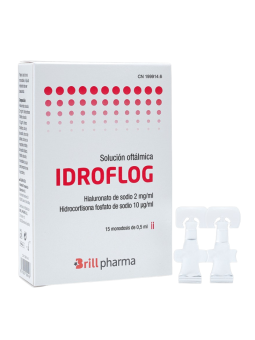 Idroflog Solución Oftálmica 15 Monodosis 0,5 ml