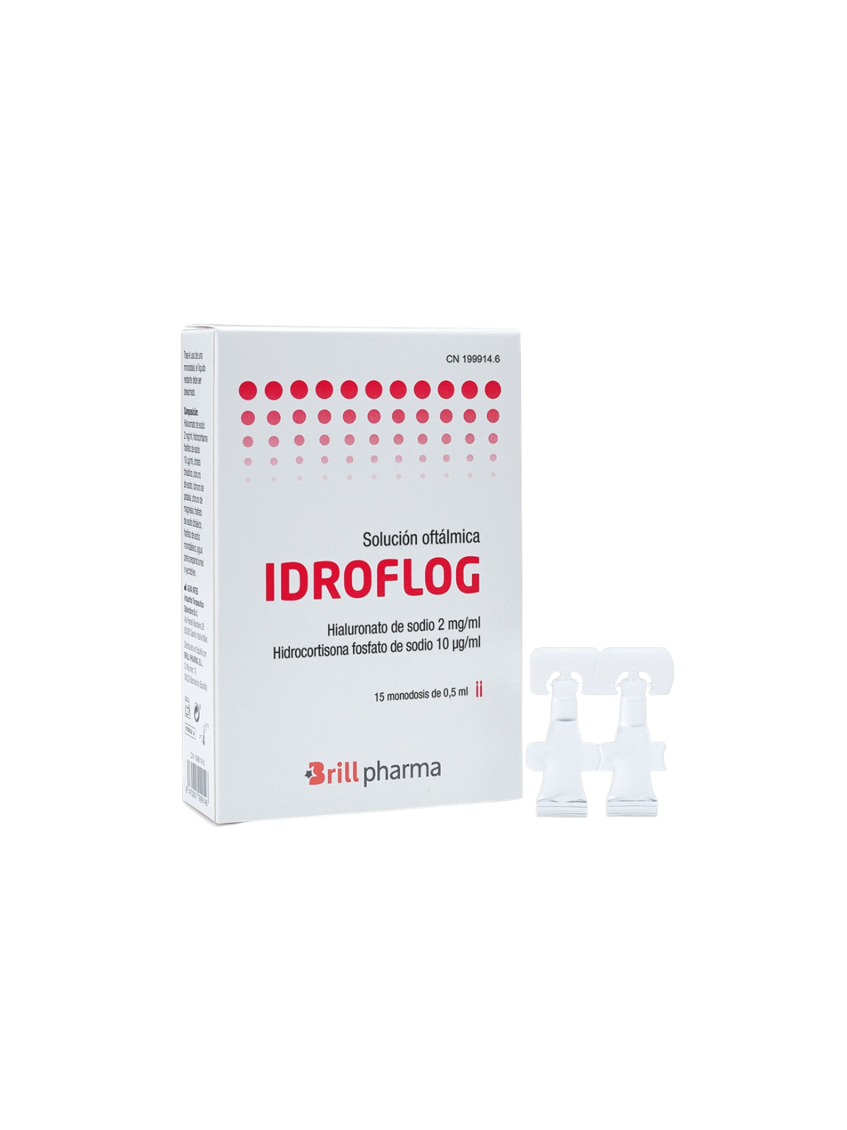 Idroflog Solución Oftálmica 15 Monodosis 0,5 ml
