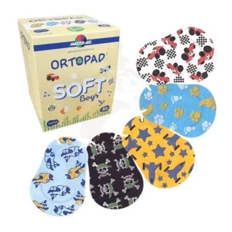 ORTOPAD SOFT PARCHES OCULARES BOYS MEDIUM 50 U