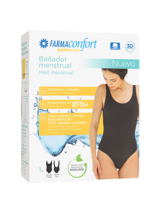 Farmaconfort bañador menstrual talla S
