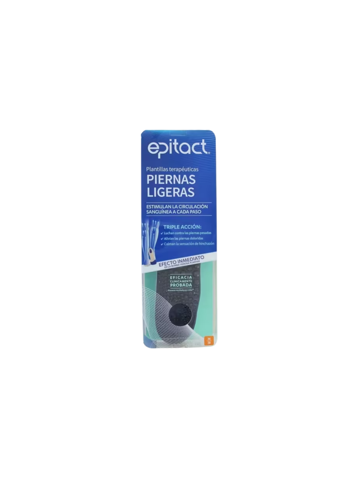 Epitact plantillas piernas ligeras S 36/38