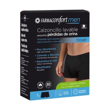 Calzoncillos para pérdidas de orina Farmaconfort men 1 unidad talla M