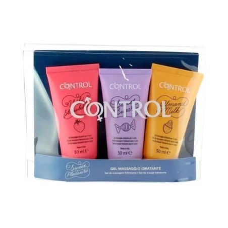 Control neceser gel masajes 3 x 50ml unidades variadas
