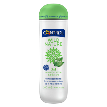 Control Wild Nature 3 in 1 Gel De Masaje Hidratante 200ml