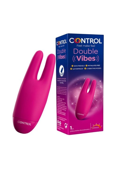 Control Toys Double Vibes Estimulador Intimo 1 Unidad