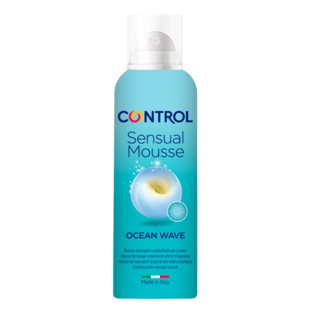 Control sensual mousse ocean wave masaje corporal 125ml
