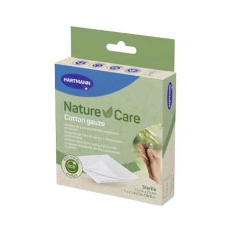 Hartmann nature care apósito algodón 7.5X7.5cm