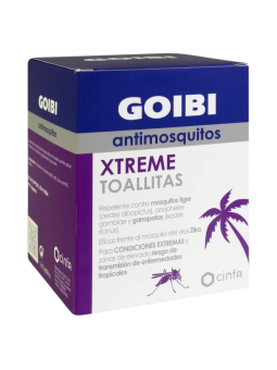 Goibi xtreme antimosquitos tropical toallitas