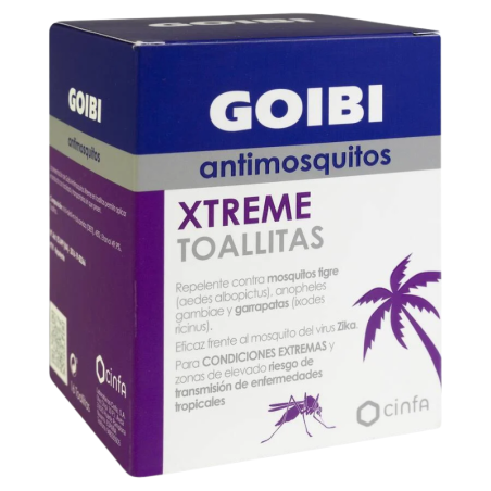 Goibi xtreme antimosquitos tropical toallitas