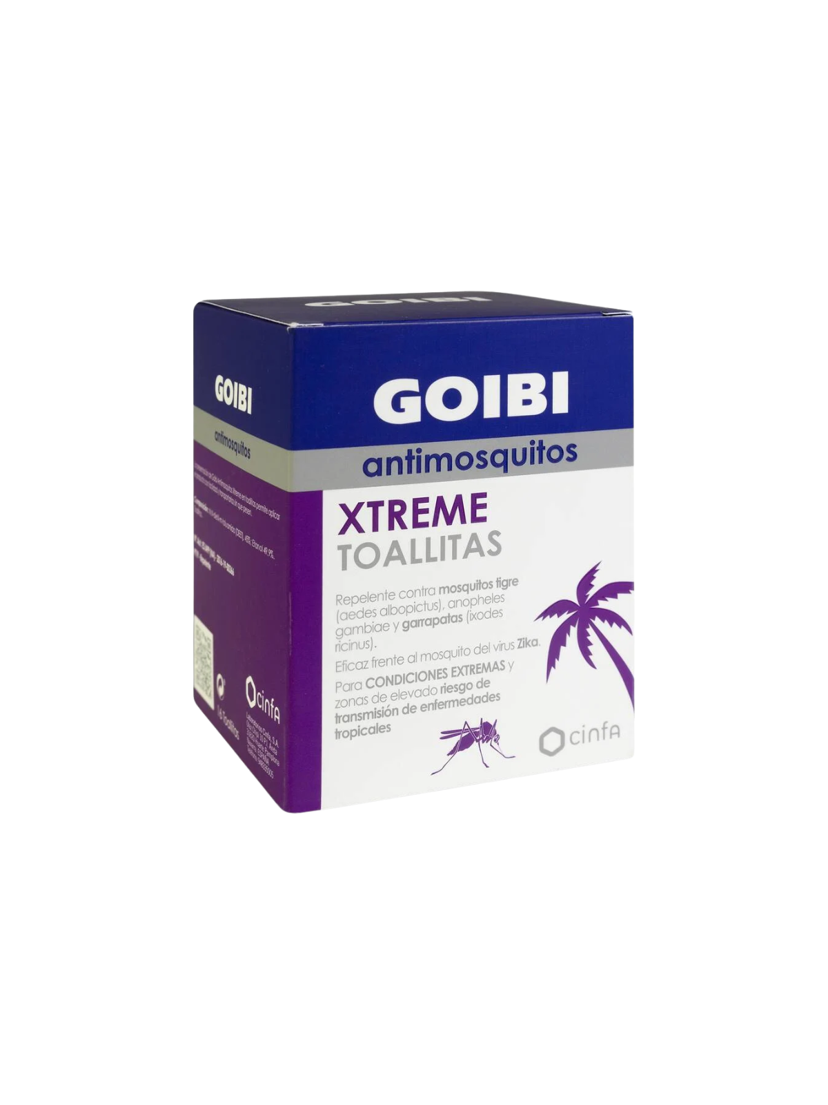 Goibi xtreme antimosquitos tropical toallitas
