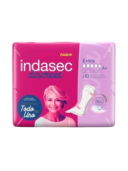 Indasec discreet extra 10 unidades