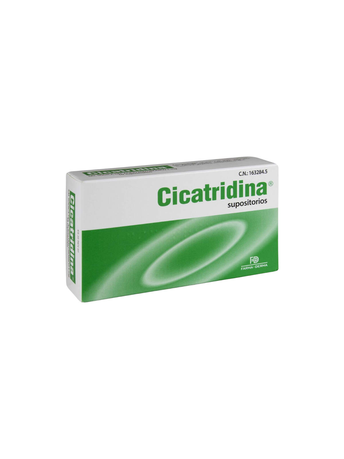 Cicatridina supositorios 5mg 10uds