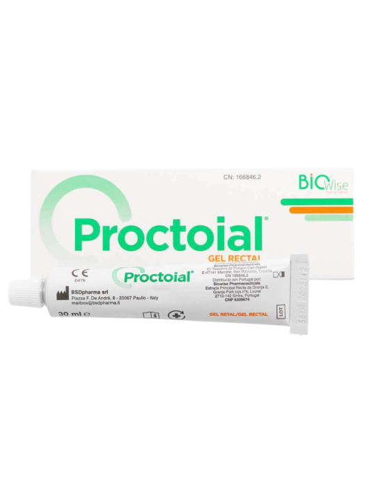 Proctoial gel hemorroidal con aplicador 30ml