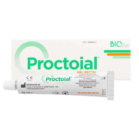 Proctoial gel hemorroidal con aplicador 30ml