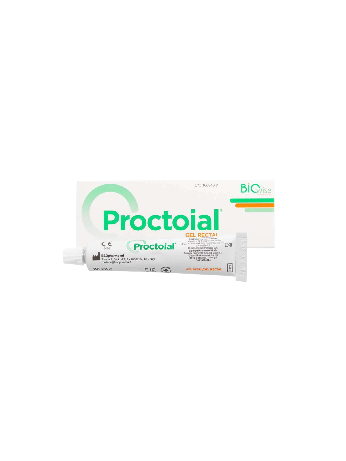 Proctoial gel hemorroidal con aplicador 30ml