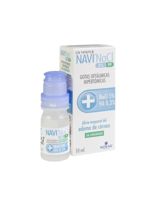 Navi nacl 5% pf gotas oftálmicas hipertónicas 10ml
