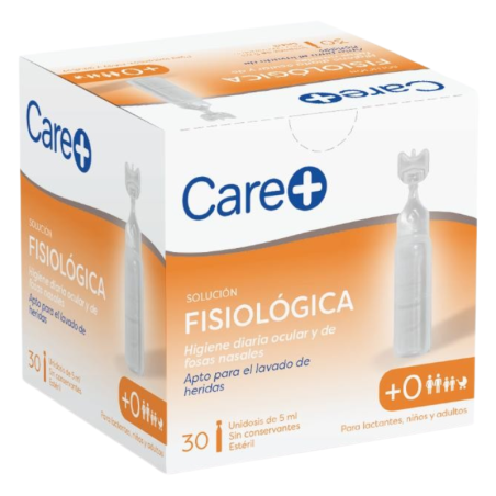 Care + (antes Stada) suero fisiológico 5ml 30 monodosis