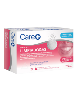 Care + tabletas limpiadoras efervescentes