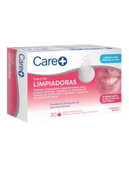 Care + tabletas limpiadoras efervescentes