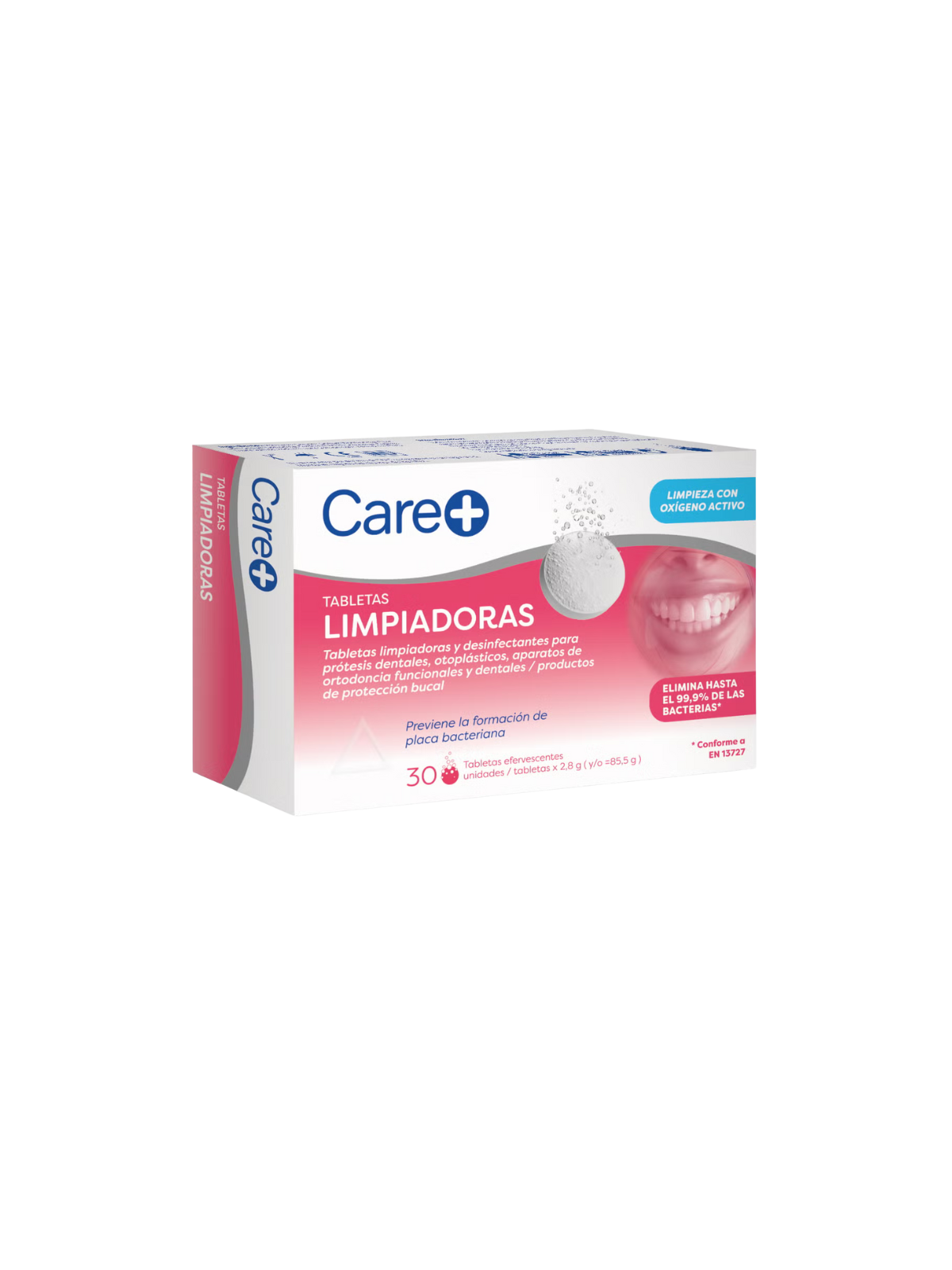 Care + tabletas limpiadoras efervescentes
