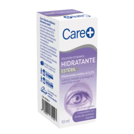 Care + Solucion Oftalmica Hidratante 0.2% Hialurónico