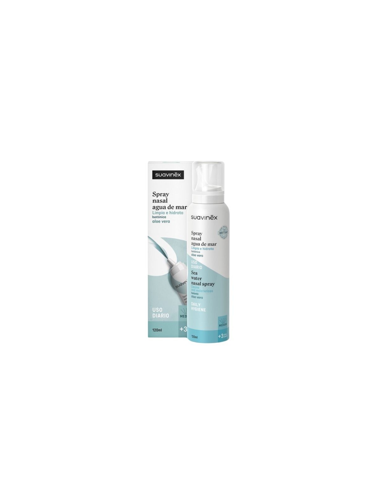 Suavinex spray nasal agua de mar aloe vera 120ml