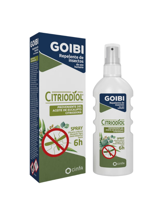 Goibi antimosquitos citriodiol spray uso humano repelente 100ml