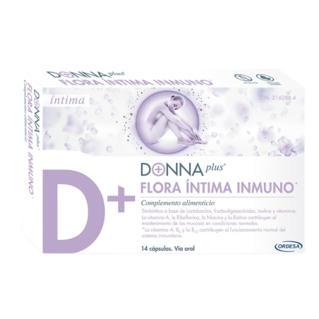 Donnaplus flora íntima inmuno 14 cápsulas