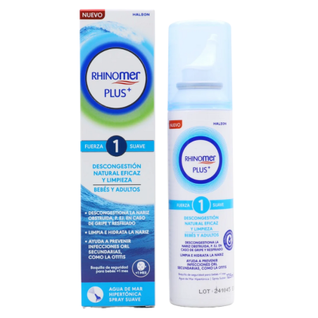 Rhinomer plus bebés y adultos fuerza 1 suave 125ml