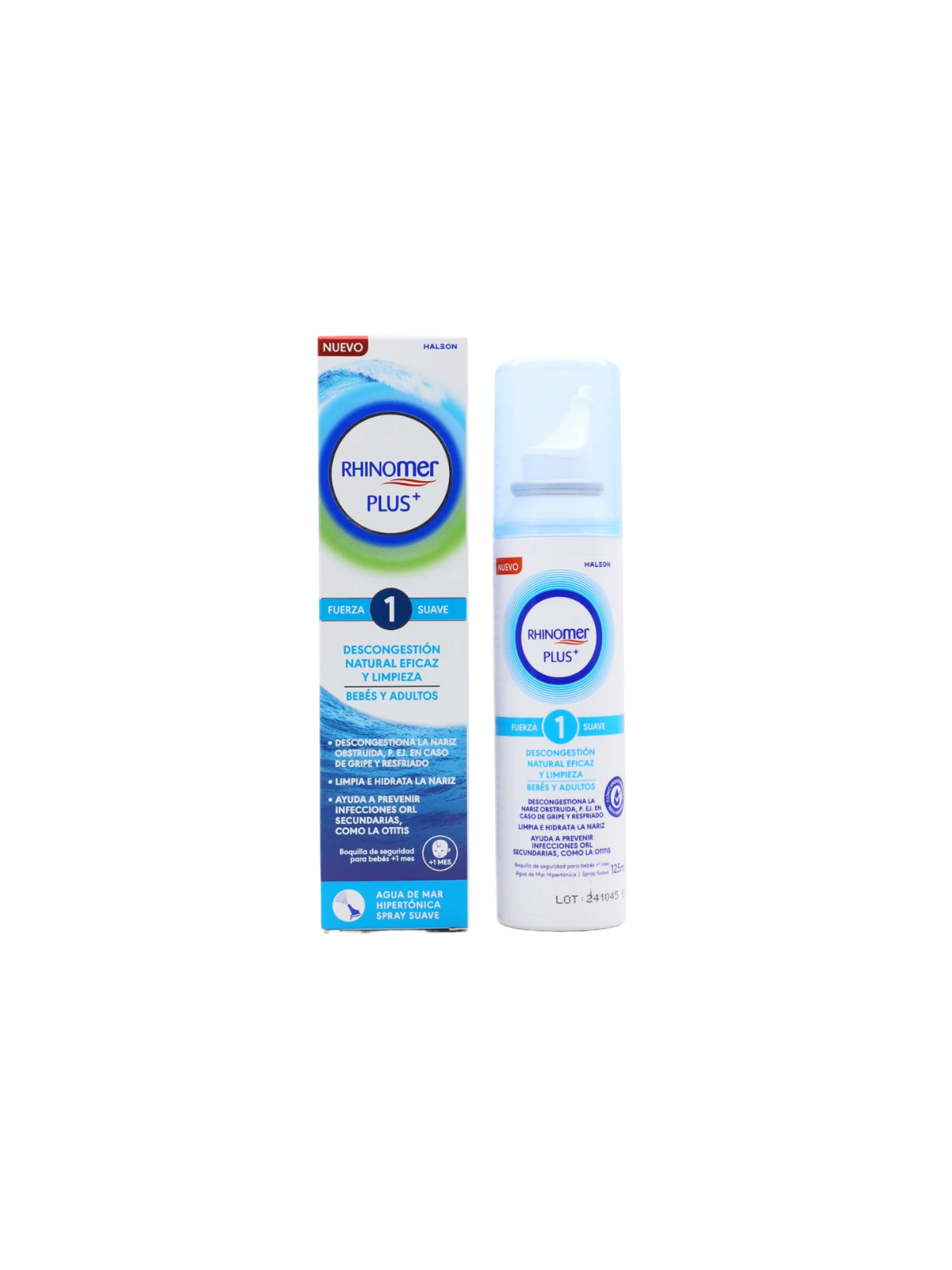 Rhinomer plus bebés y adultos fuerza 1 suave 125ml