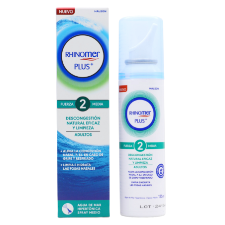 Rhinomer plus adultos fuerza 2 media 125ml