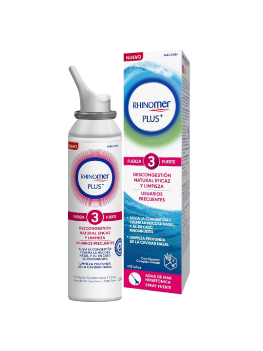 Rhinomer plus fuerza 3 fuerte 125ml