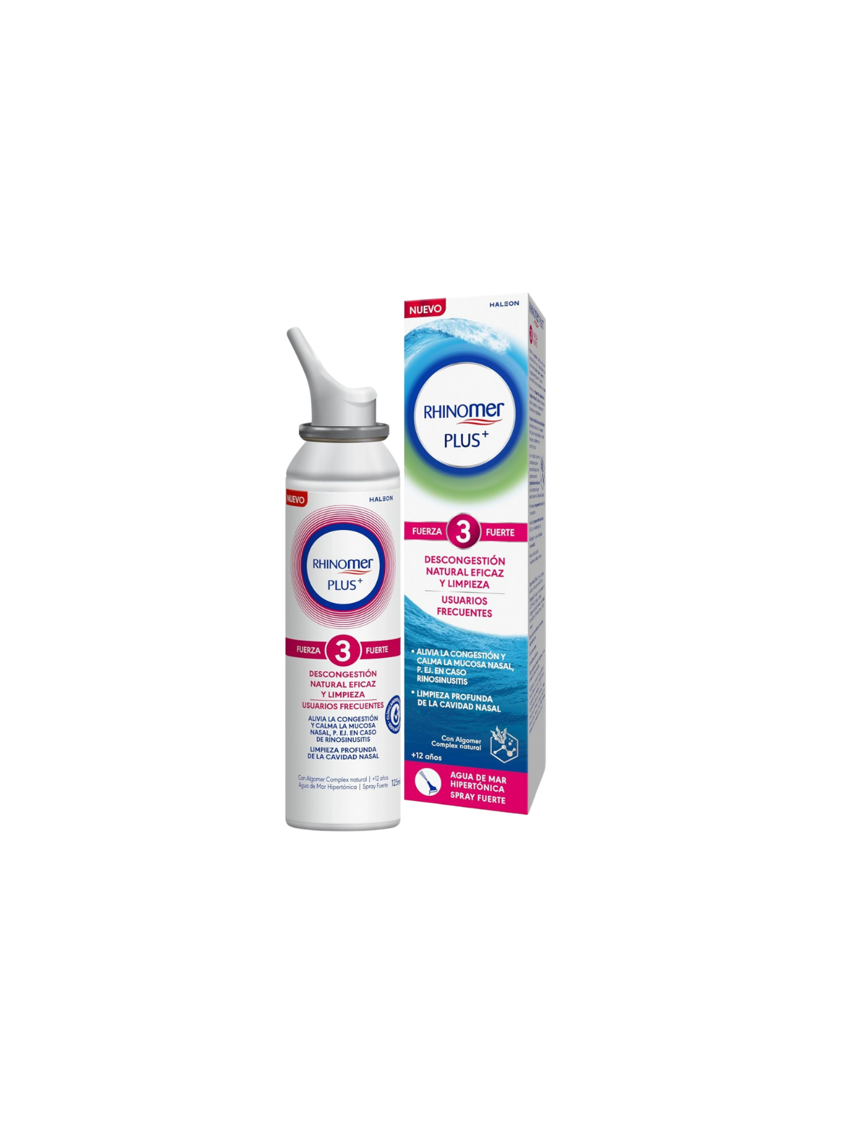 Rhinomer plus fuerza 3 fuerte 125ml