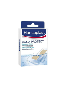 Hansaplast aqua protect apósito adhesivo surtido 20 unidades