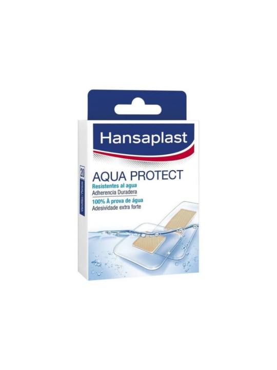 Hansaplast aqua protect apósito adhesivo surtido 20 unidades