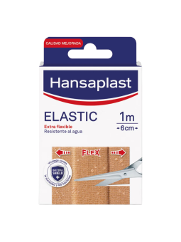 Hansaplast elastic apósito adhesivo tira 1m X 6cm