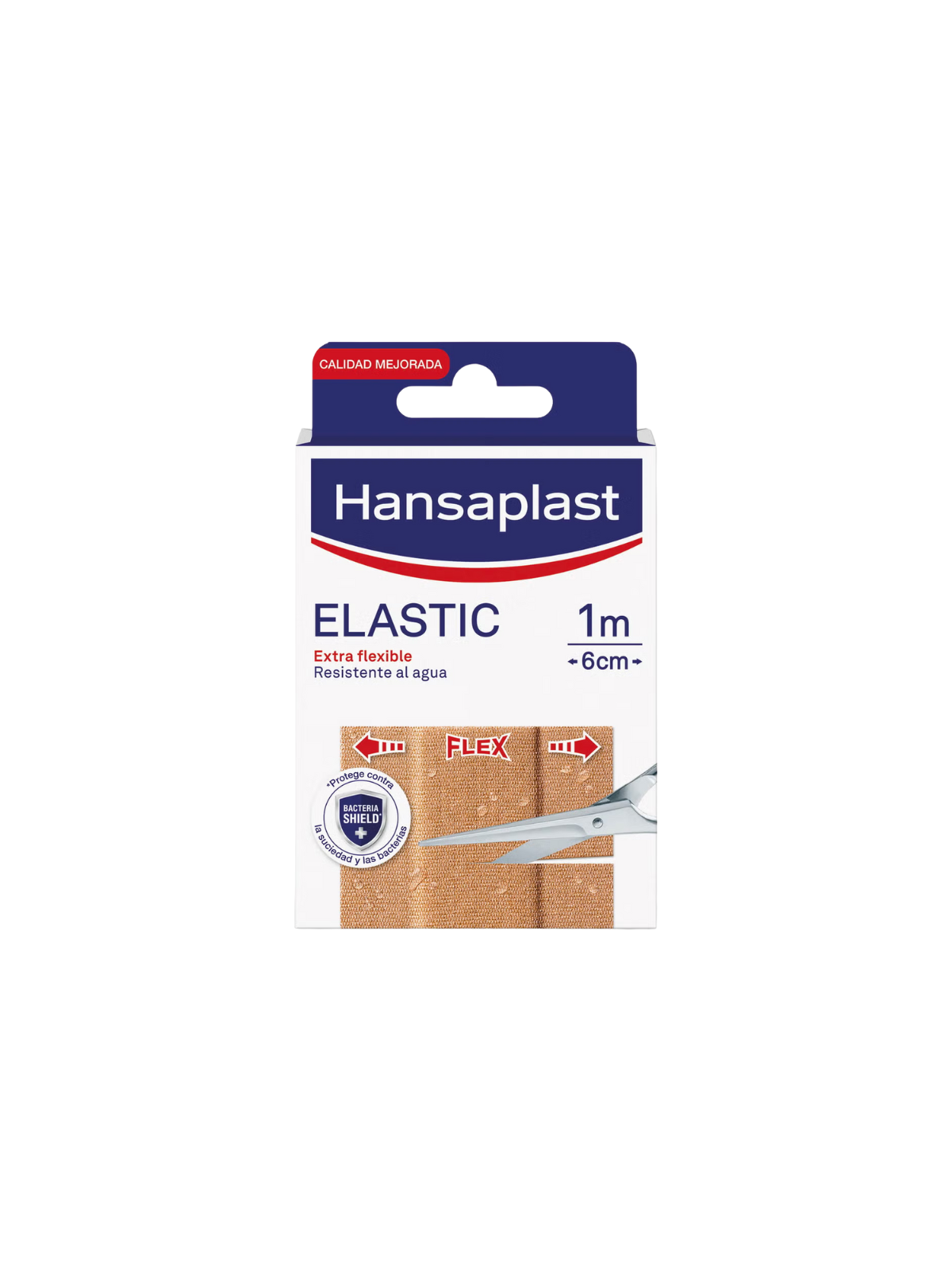 Hansaplast elastic apósito adhesivo tira 1m X 6cm