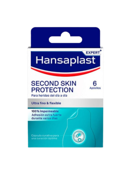 Hansaplast second skin protection 6 parches 73mm X 36mm