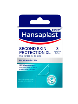 Hansaplast second skin protection 3 parches 7cm X 6cm
