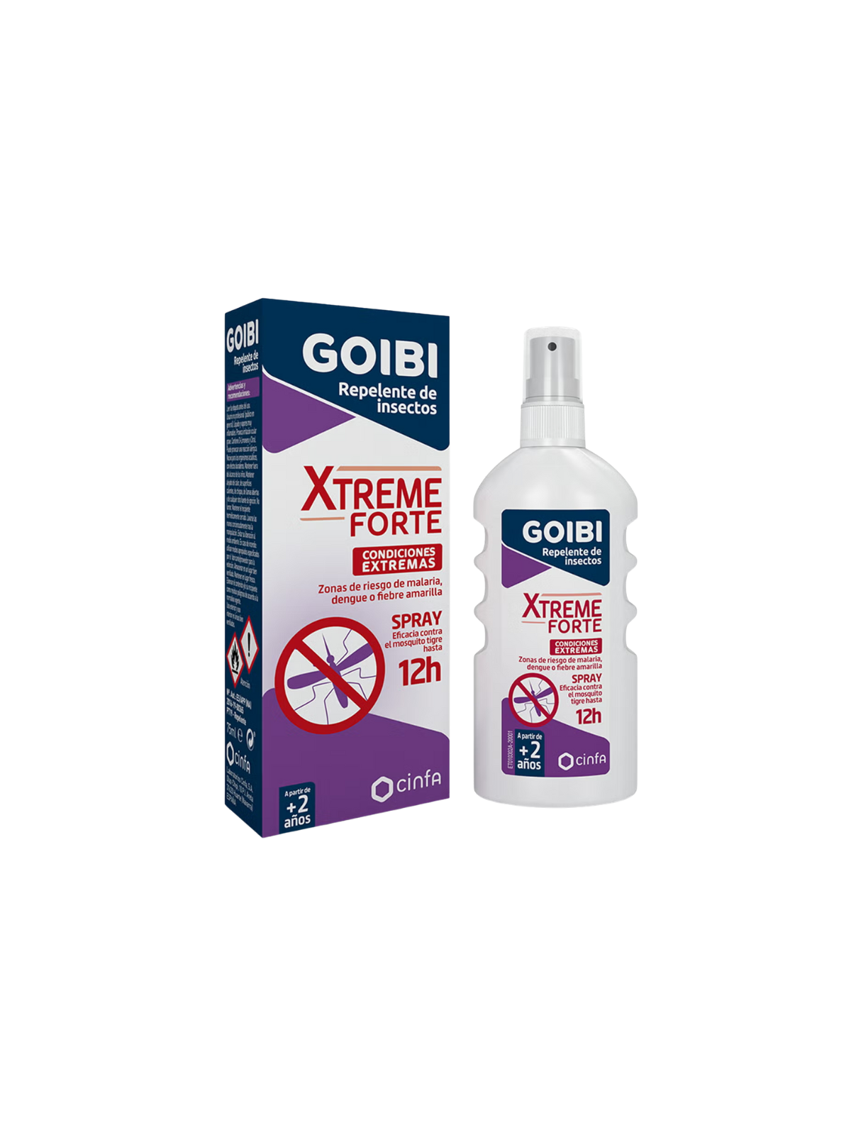 Goibi xtreme forte repelente de insectos 200ml