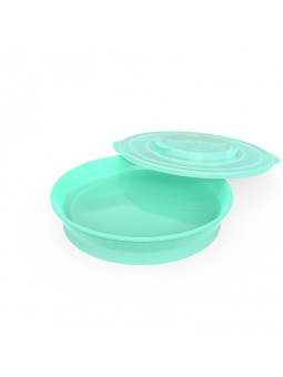 Twistshake plato click - mat verde