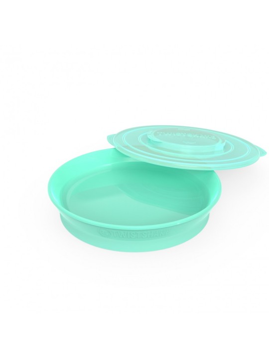 Twistshake plato click - mat verde