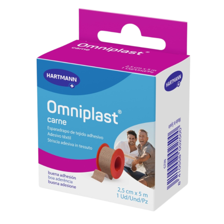Hartmann esparadrapo hipoalergénico omniplast tejido resist