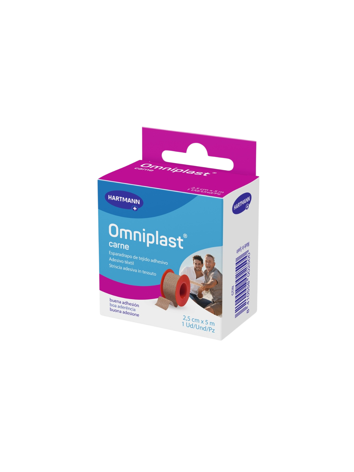 Hartmann esparadrapo hipoalergénico omniplast tejido resist